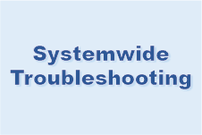 Systemwide Troubleshooting