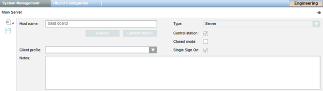01_Stations_Main Server settings